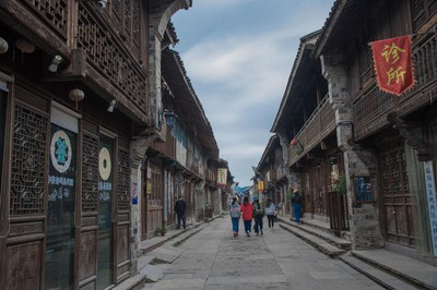 紫陽古街,千年臺(tái)州府城的縮影